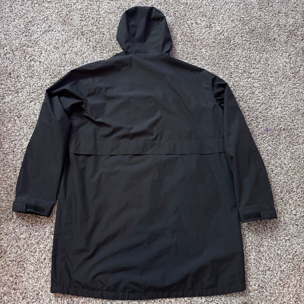 Helly Hansen Rain Jacket Mens XL Black Parka Helly Tech Performance Hooded - Picture 13 of 14